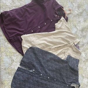 Lot of 3 Cactus size M button down shirts